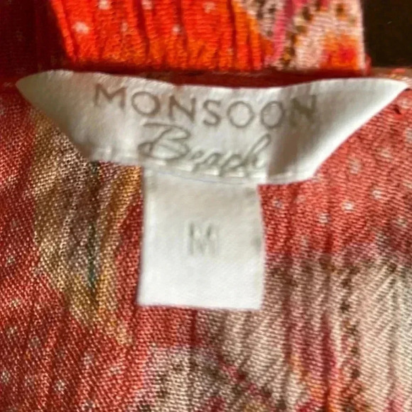 Monsoon red floral tank top NWT - Picture 5 of 6